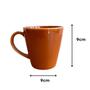 Imagem de Caneca de Cerâmica Xícara Grande de Café Chá Chocolate Clean Esmalte 280ml