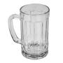 Imagem de Caneca de Chopp Cerveja Vidro Beer Mug 410 ml 13x8,5 cm