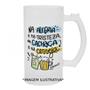 Imagem de Caneca de Chopp de Vidro Jateada para Sublimação - 470ml (16oz) - 36unid