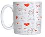 Imagem de Caneca De Gatinhos Fofo de Porcelana 325 ML Para Presente