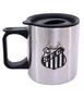 Imagem de Caneca de Inox com tampa 370ml Santos