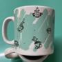 Imagem de Caneca de Porcelana 120ml (PEQUENA)  FÉ, FOCO, FORÇA E CAFÉ