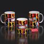 Imagem de Caneca de Porcelana 325ml Marvel MRV5. Acompanha chaveiro de resina no mesmo tema