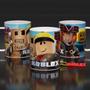 Imagem de Caneca de Porcelana 325ml Roblox RBX2. Acompanha chaveiro de resina no mesmo tema