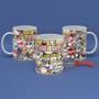 Imagem de Caneca de Porcelana 325ml Thrasher THR7d. Acompanha um exclusivo chaveiro de resina no mesmo tema