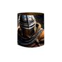 Imagem de Caneca de Porcelana Cavaleiro Knight de Armadura Medieval