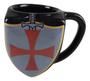 Imagem de Caneca De Porcelana Com Alça Estilo Medieval 400Ml