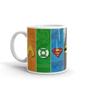 Imagem de Caneca de Porcelana  Liga da Justiça Logos