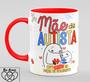 Imagem de Caneca de porcelana mãe de autista