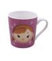 Imagem de Caneca De Porcelana Rosa Anna Elsa & Olaf Frozen Tsum Tsum 250ml - Disney