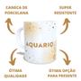 Imagem de Caneca de Porcelana Signo de Aquário Ótima para Presente