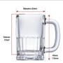 Imagem de Caneca De Vidro Chopp Cerveja Ice Congelador Outback 355ml