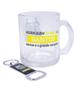 Imagem de Caneca De Vidro Com Abridor De Garrafas 350ml - Santos