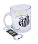 Imagem de Caneca De Vidro Com Abridor De Garrafas 350ml - Santos
