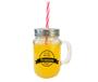 Imagem de Caneca de vidro com canudo Duff 420 ml