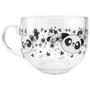 Imagem de Caneca De Vidro Estampas Sortidas Decoradas 450 Ml - Clink