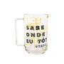 Imagem de Caneca de Vidro To Nem Ai 320ml