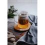 Imagem de Caneca de Vidro Tramontina Com Infusor de Chá 350ml