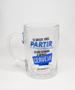 Imagem de Caneca De Vidro Unissex 400ml Com Frases