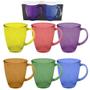 Imagem de Caneca De Vidro Verona Colors Com 2 Peças 350Ml Na Caixa