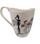 Imagem de Caneca decorada oval flowers 420ml