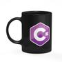 Imagem de Caneca Dev C sharp Glass preta