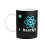 Imagem de Caneca Dev React JS - Dark White