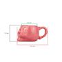 Imagem de Caneca Divertida 3d Crânio Caveira rosa 200ml Decorativa