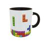 Imagem de Caneca Divertida Game Retrô Blocos Presente Criativo Geek