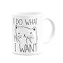 Imagem de Caneca Divertida Gato - I Do What i Want