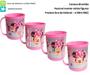 Imagem de Caneca Divertida Minnie Rosa Lanche Infantil Plasutil