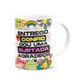 Imagem de Caneca Divertida Vibes - Entrego confio surto e agradeço