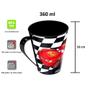 Imagem de Caneca do Carros Mcqueen com Alça de 360ml Plasútil - 2 Unidades
