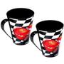 Imagem de Caneca do Carros Mcqueen com Alça de 360ml Plasútil - 2 Unidades