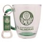 Imagem de Caneca do Palmeiras de Vidro com Abridor de Garrafa 350 ml