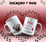 Imagem de Caneca Dog Pug Presente Porcelana 325Ml 2