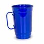 Imagem de Caneca em alumínio 650ml Azul Metálico