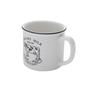 Imagem de Caneca Em Porcelana Tradicional Creamy Milk Branca 260ml