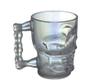 Imagem de Caneca Em Vidro Decorativa Caveira Rainbow 500 Ml