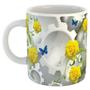 Imagem de Caneca engrenagem floral borboletas florido presente