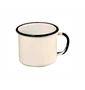 Imagem de Caneca Esmaltada Nº6 Ewel - Branco