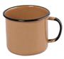 Imagem de Caneca esmaltada Nº6 Ewel - Marrom