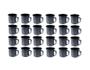 Imagem de Caneca Esmaltada Retro 150ml Preta Vintage Jogo 36 Pcs
