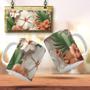 Imagem de Caneca Floral 3d Flores Atacado Kit 6un