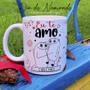 Imagem de Caneca Flork Namorados -  Eu te amo e não é pouco - branca