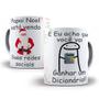 Imagem de Caneca Flork Papai Noel Esta Vendo Sua Redes Sociais Você