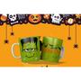 Imagem de Caneca Frankenstein Happy Halloween Dia Das Bruxas Festa Fantasia Terror - MEGA OFERTA!