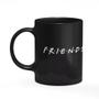 Imagem de Caneca Friends Logo - Preta