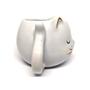 Imagem de Caneca  Gato 380Ml Branco - Gato Nariz Coração Pink