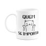 Imagem de Caneca Gato - Quem se importa